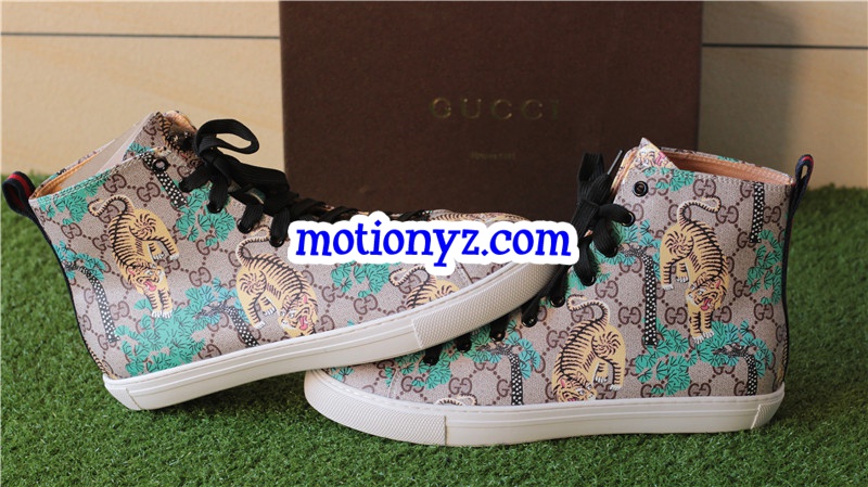 Brand Sneaker High Top Tiger Pattern